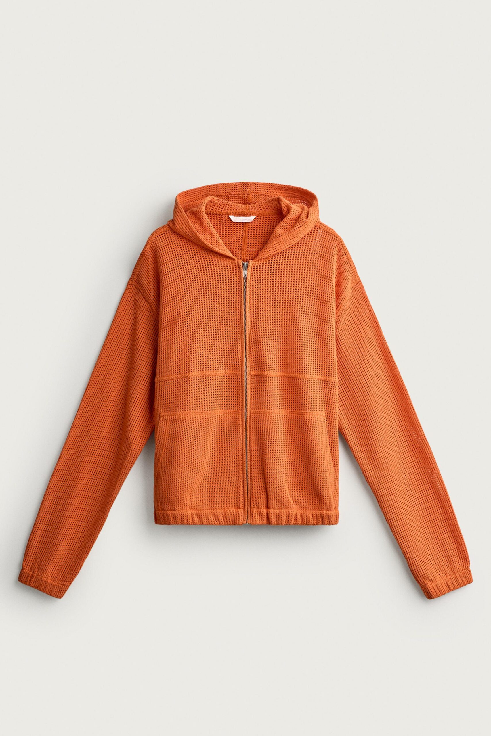 CHEMISE À GRANDES MAILLES, COUPE DÉCONTRACTÉE