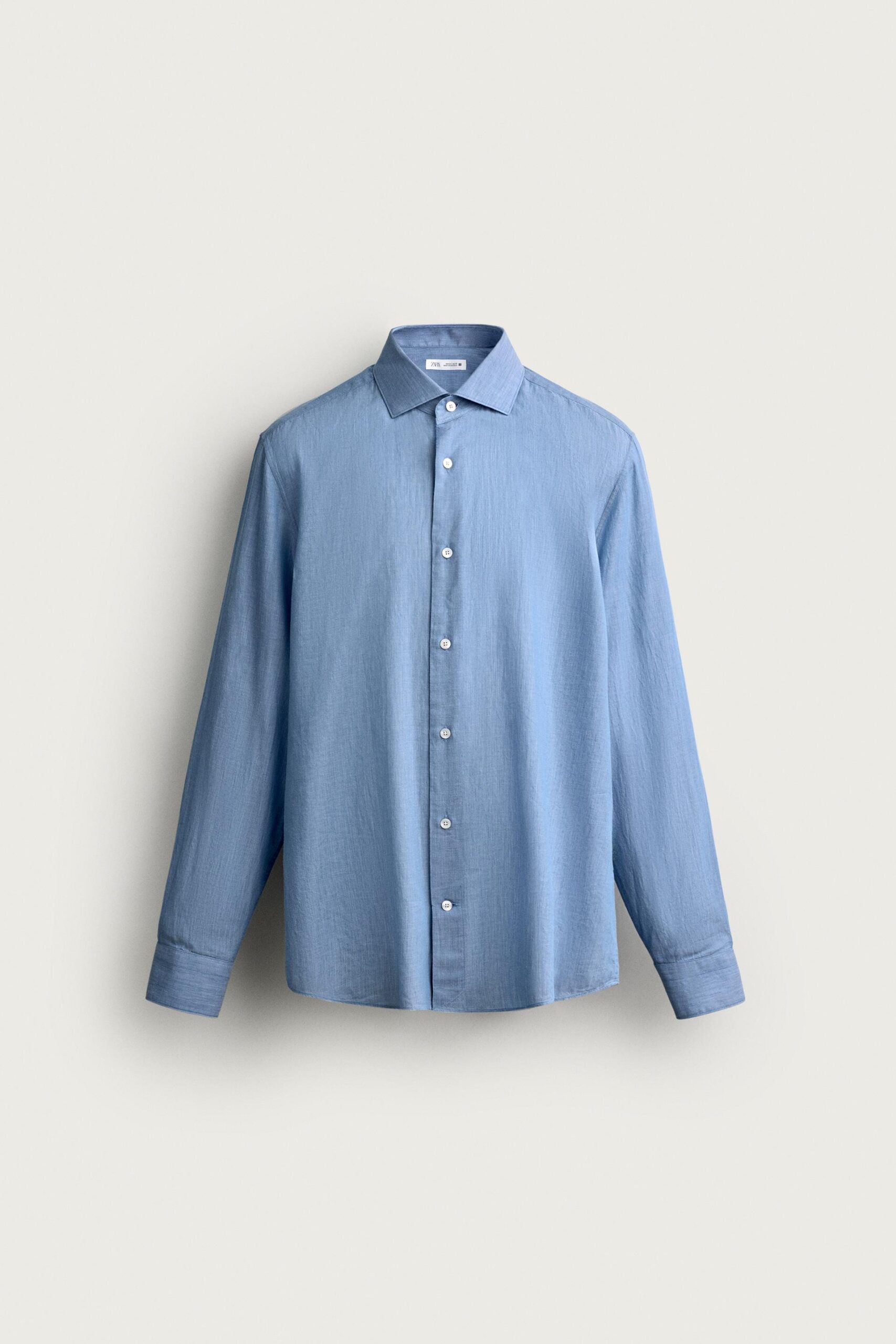 CHEMISE EN VOILE À COUPE CLASSIQUE