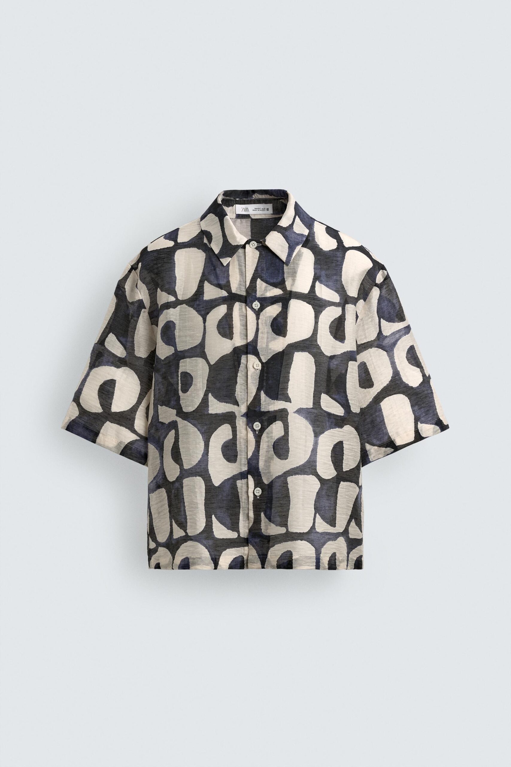 GEOMETRIC PRINT SHIRT
