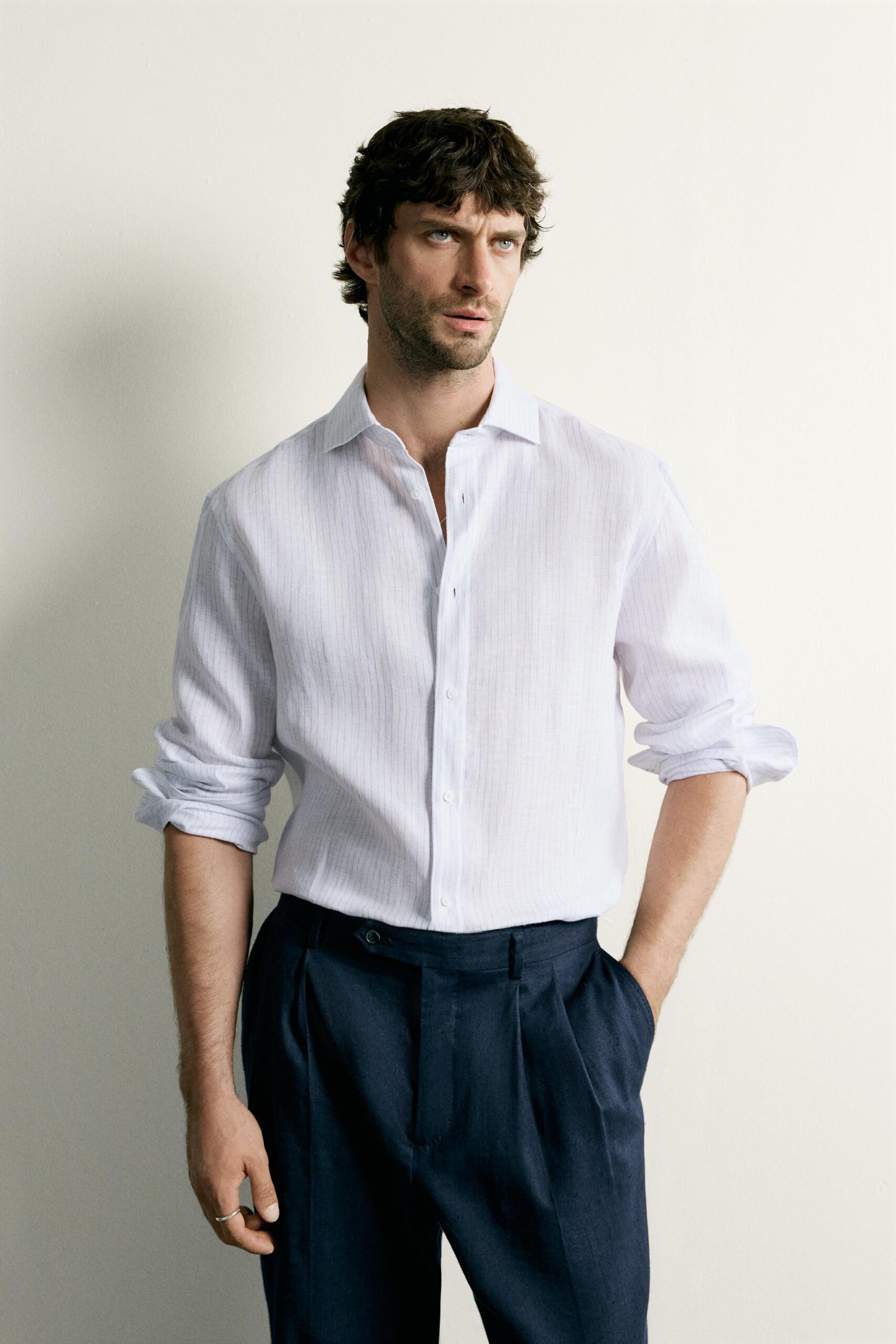 CHEMISE 100 % COTON, COUPE CLASSIQUE