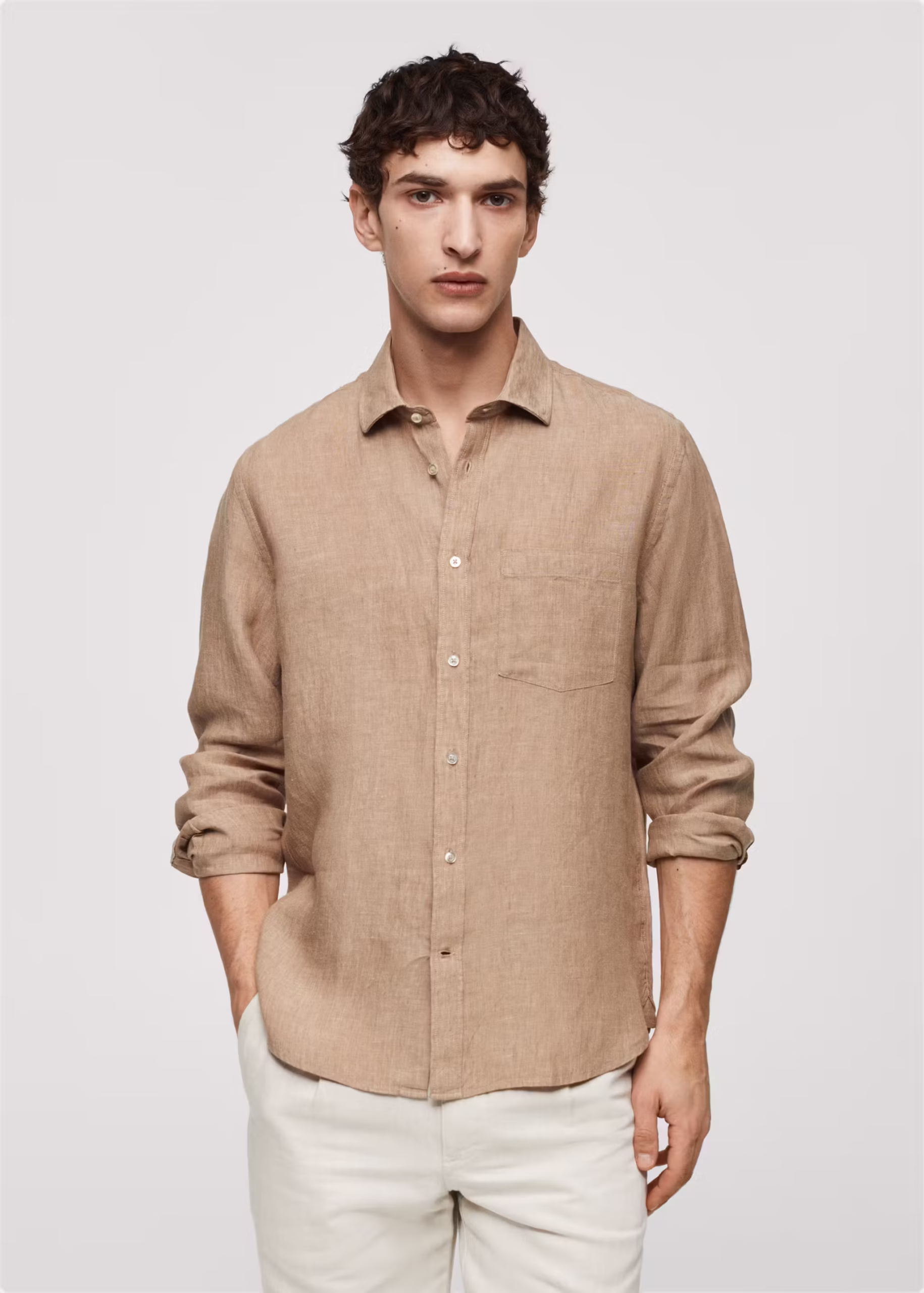 CHEMISE CLASSIC-FIT 100 % LIN