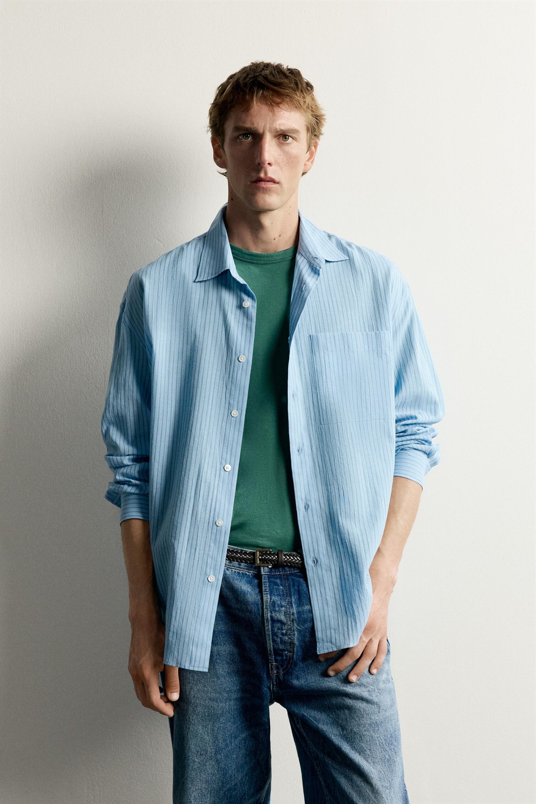 CHEMISE COUPE DÉCONTRACTÉE À CARREAUX