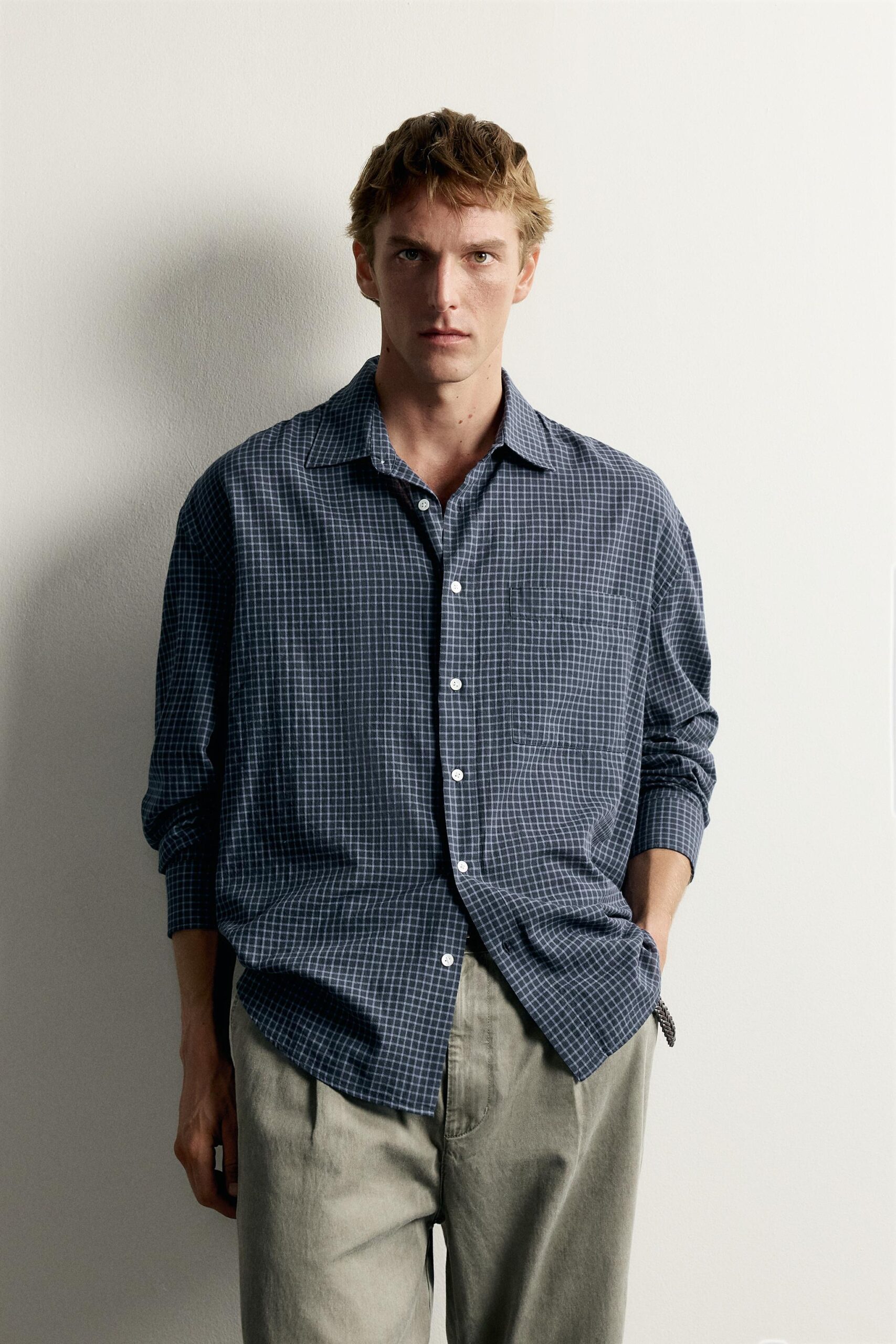 CHEMISE RELAXED FIT À CARREAUX