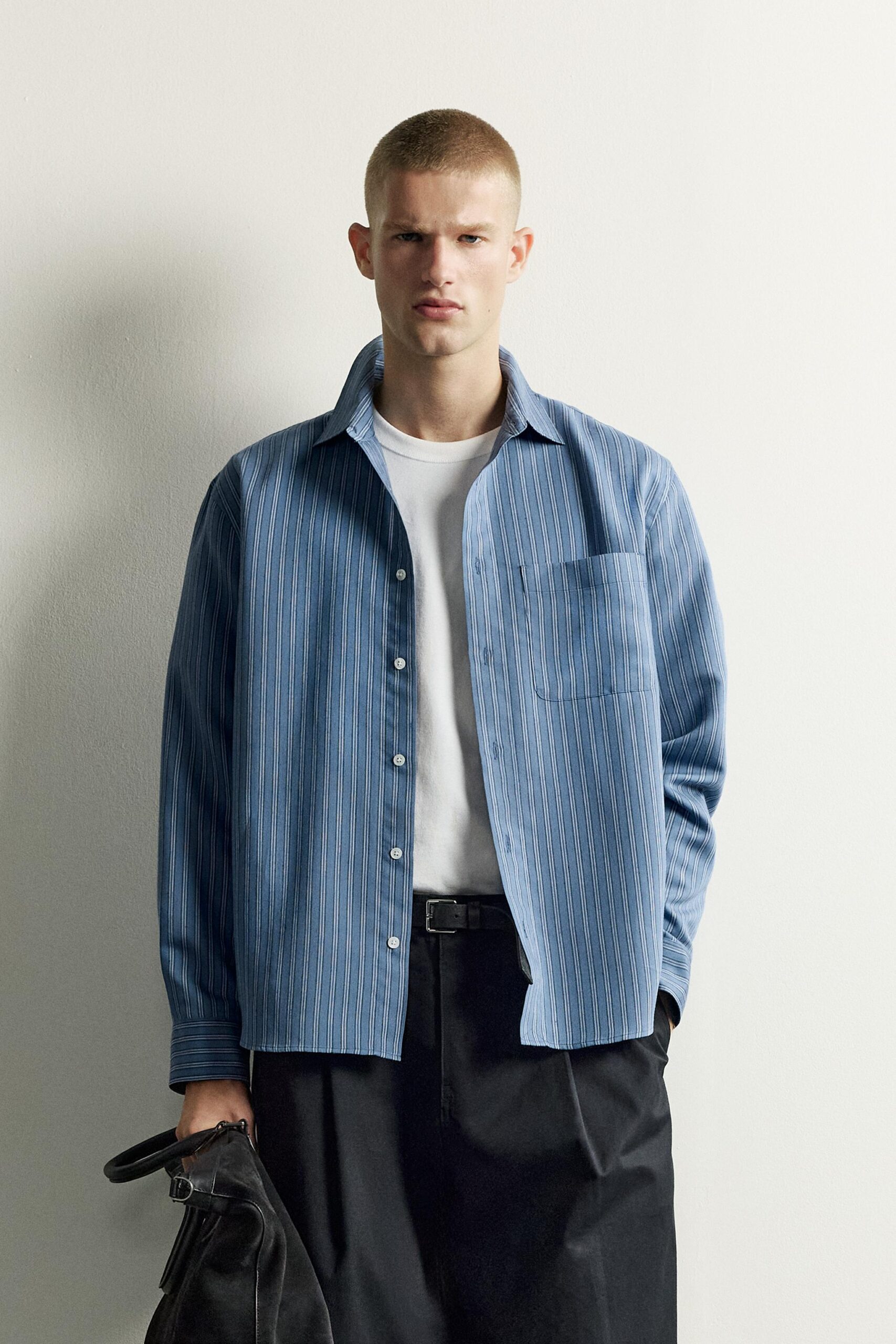 CHEMISE FLUIDE RAYURES